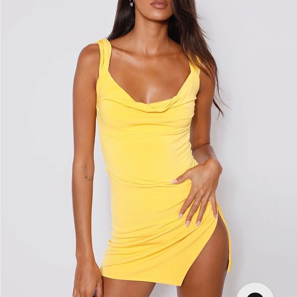 NWT Tiger Mist Joslin Dress Yellow S